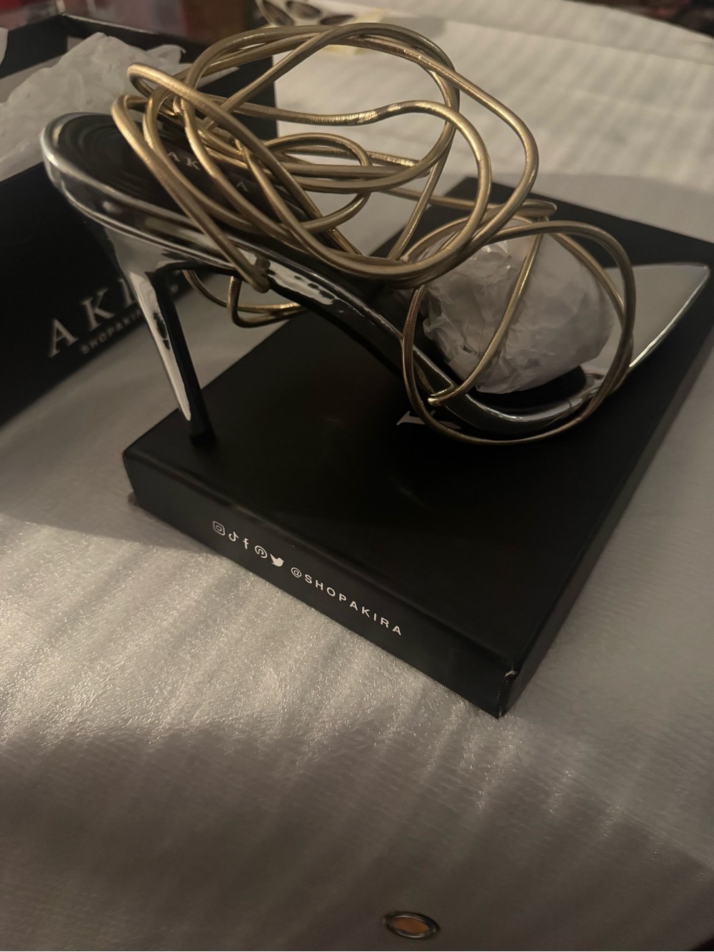 Shoe on Display